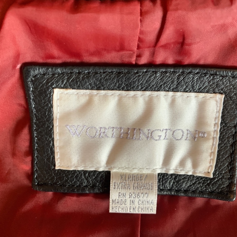 Black Leather Jacket-Fully Lined - image 5